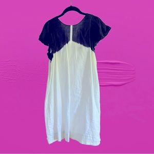 J Crew Summer Dress Flutter Sleeve